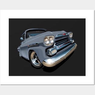 1959 Chevy Apache pick up truck Posters and Art